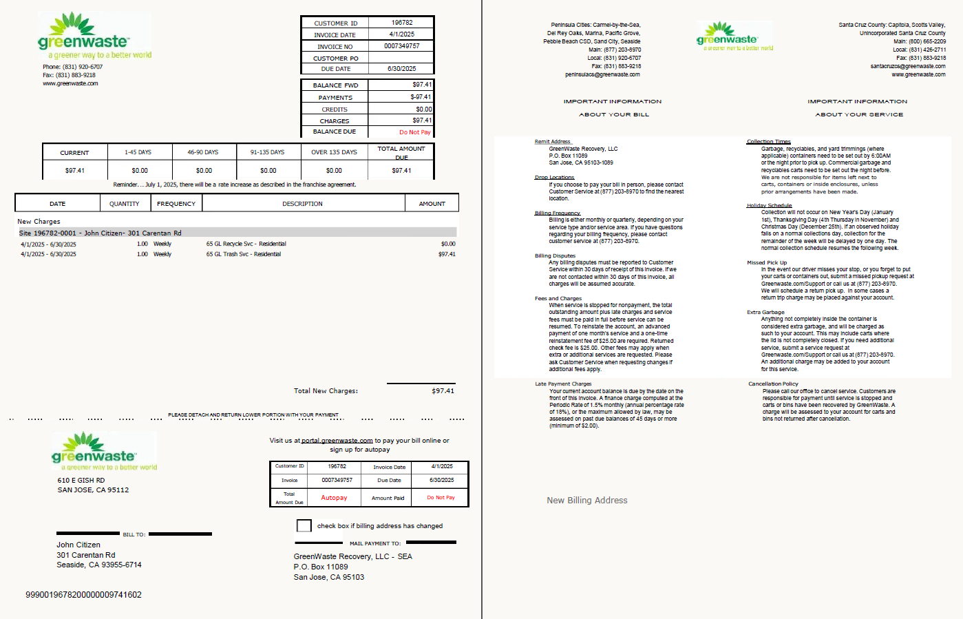  Minol USA business utility bill 